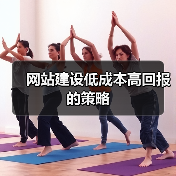 网站建设低成本高回报的策略