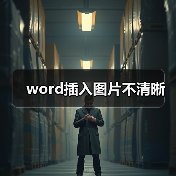 word插入图片不清晰