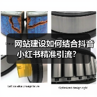网站建设如何结合抖音小红书精准引流？（图1）