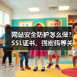 网站安全防护怎么做？SSL证书、强密码等关键步骤详解（图1）