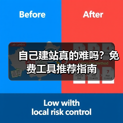 自己建站真的难吗？免费工具推荐指南（图1）