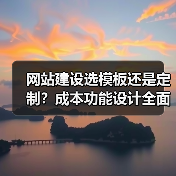 网站建设选模板还是定制？成本功能设计全面对比（图4）