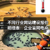 不同行业网站建设报价明细表：企业官网电商等费用解析（图3）