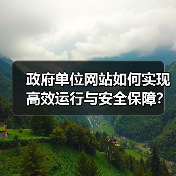 政府单位网站如何实现高效运行与安全保障?(图3) 政府单位网站如何实现高效运行与安全保障?(图3)