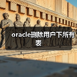 oracle删除用户下所有表(图3) oracle删除用户下所有表(图3)