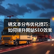 锚文本分布优化技巧:如何提升网站SEO效果?(图1) 锚文本分布优化技巧:如何提升网站SEO效果?(图1)