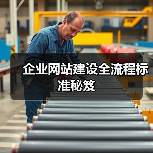 企业网站建设全流程标准秘笈(图1) 企业网站建设全流程标准秘笈(图1)