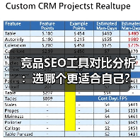 竞品SEO工具对比分析:选哪个更适合自己?(图4) 竞品SEO工具对比分析:选哪个更适合自己?(图4)