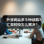 外贸网站多币种结算与汇率转换怎么解决？（图2）