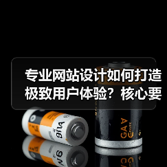专业网站设计如何打造极致用户体验?核心要素解析(图2) 专业网站设计如何打造极致用户体验?核心要素解析(图2)