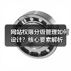 网站权限分级管理如何设计？核心要素解析（图2）