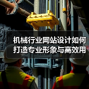 机械行业网站设计如何打造专业形象与高效用户体验?(图3) 机械行业网站设计如何打造专业形象与高效用户体验?(图3)