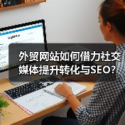 外贸网站如何借力社交媒体提升转化与SEO?(图2) 外贸网站如何借力社交媒体提升转化与SEO?(图2)