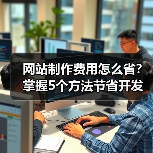 网站制作费用怎么省?掌握5个方法节省开发成本(图2) 网站制作费用怎么省?掌握5个方法节省开发成本(图2)