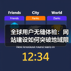 全球用户无缝体验:网站建设如何突破地域限制?(图1) 全球用户无缝体验:网站建设如何突破地域限制?(图1)