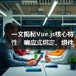 一文揭秘Vue.js核心特性:响应式绑定、组件开发与高效技巧(图4) 一文揭秘Vue.js核心特性:响应式绑定、组件开发与高效技巧(图4)