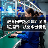 教育网站怎么建?全流程指南:从需求分析到推广运营(图3) 教育网站怎么建?全流程指南:从需求分析到推广运营(图3)