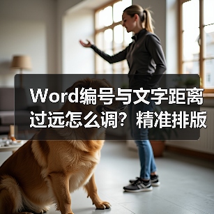 Word编号与文字距离过远怎么调？精准排版技巧分享（图1）