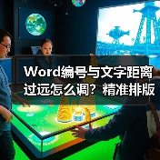 Word编号与文字距离过远怎么调？精准排版技巧分享（图4）