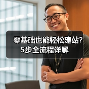 零基础也能轻松建站？5步全流程详解（图1）