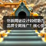 创新网站设计如何助力品牌全网推广？核心要素解析（图1）