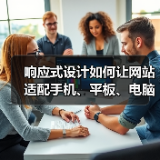 响应式设计如何让网站适配手机、平板、电脑？