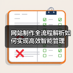 网站制作全流程解析如何实现高效智能管理（图3）