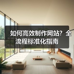 如何高效制作网站？全流程标准化指南（图4）