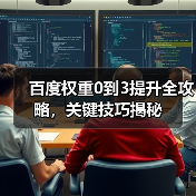 百度权重0到3提升全攻略，关键技巧揭秘（图1）