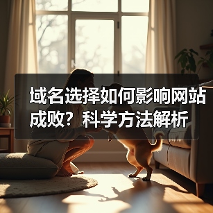 域名选择如何影响网站成败？科学方法解析（图2）