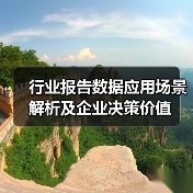 行业报告数据应用场景解析及企业决策价值(图1) 行业报告数据应用场景解析及企业决策价值(图1)