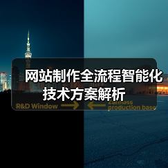 网站制作全流程智能化技术方案解析(图2) 网站制作全流程智能化技术方案解析(图2)