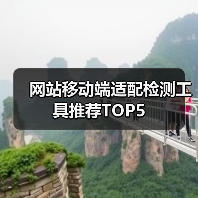 网站移动端适配检测工具推荐TOP5(图2) 网站移动端适配检测工具推荐TOP5(图2)