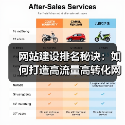 网站建设排名秘诀:如何打造高流量高转化网站(图3) 网站建设排名秘诀:如何打造高流量高转化网站(图3)