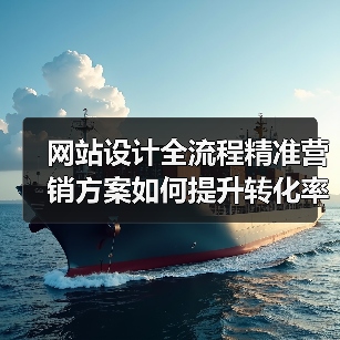 网站设计全流程精准营销方案如何提升转化率（图2）