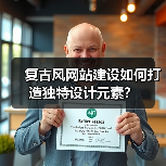 复古风网站建设如何打造独特设计元素?(图1) 复古风网站建设如何打造独特设计元素?(图1)