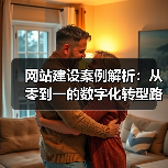 网站建设案例解析:从零到一的数字化转型路径(图1) 网站建设案例解析:从零到一的数字化转型路径(图1)