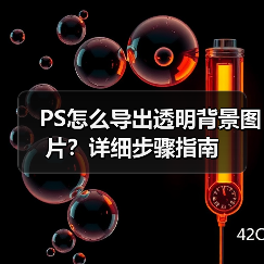 PS怎么导出透明背景图片？详细步骤指南（图2）
