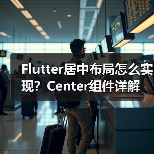 Flutter居中布局怎么实现?Center组件详解(图1) Flutter居中布局怎么实现?Center组件详解(图1)