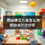 网站建设方案怎么选？优缺点对比分析（图3）