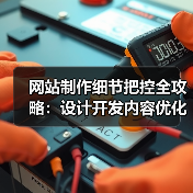 网站制作细节把控全攻略:设计开发内容优化技巧(图3) 网站制作细节把控全攻略:设计开发内容优化技巧(图3)