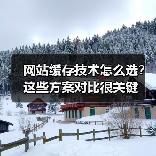 网站缓存技术怎么选？这些方案对比很关键（图2）