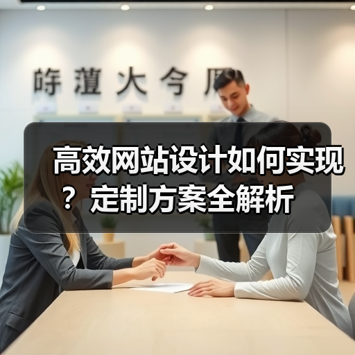 高效网站设计如何实现？定制方案全解析