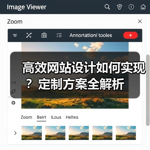 高效网站设计如何实现？定制方案全解析（图3）