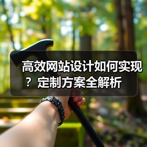 高效网站设计如何实现？定制方案全解析（图4）