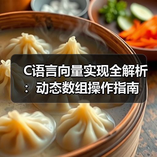 C语言向量实现全解析:动态数组操作指南(图3) C语言向量实现全解析:动态数组操作指南(图3)